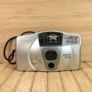 Vintage Canon Sure Shot AF-7S DATE, 35mm Film Point and Shot Camera